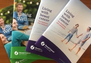 Booklets on bowel cancer