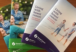 Booklets on bowel cancer